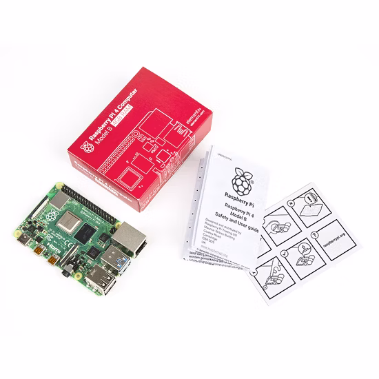 4GB E14 Version Raspberry Pi 4 Model 4b Bcm2711 Quad-Core Cortex-A72 1.5GHz with Dual Band WiFi Bluetooth