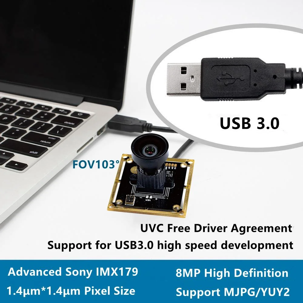 USB3.0 Camera Module with Advance Sony Imx179 Sensor Af Camera Module