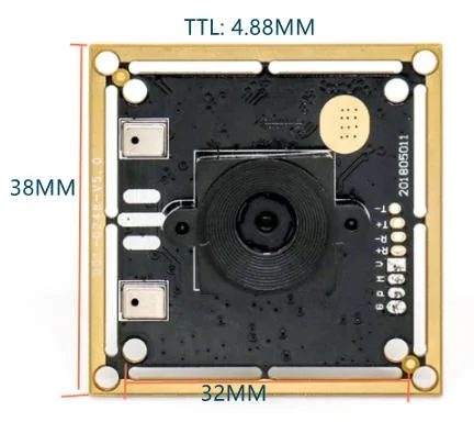 8MP USB3.0 Interface Camera Module with 1/3.2&quot; Sony Imx179 Sensor
