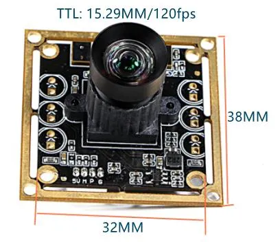 Yuv 15fps USB3.0 Fast Transmission 8MP Camera Module with Imx179 CMOS Sensor