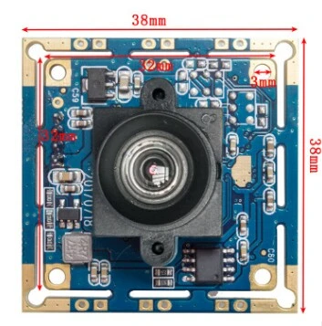 2MP Sony Imx322 Sensor H. 264 Format High-Definition Starlight&amp; Level Low Illumination USB CCTV Camera Module