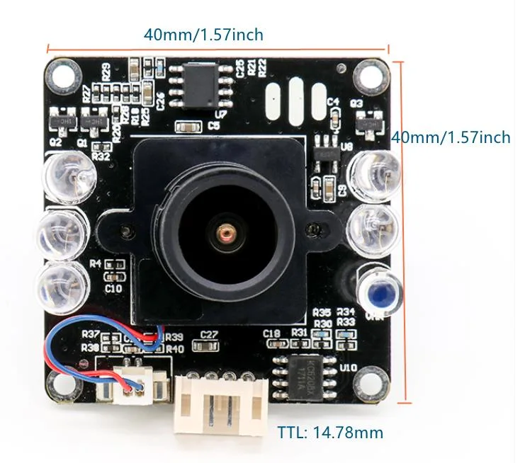 off and Shelf 2MP WDR IR-Cut USB Camera Module for CCTV Security System Camera Customized