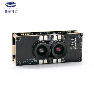 OEM Ar0331 & Ar0130 Conbine Dual Sensor H. 264 Face Recognition Dual Lens Camera Module in USB 2.0 Interface